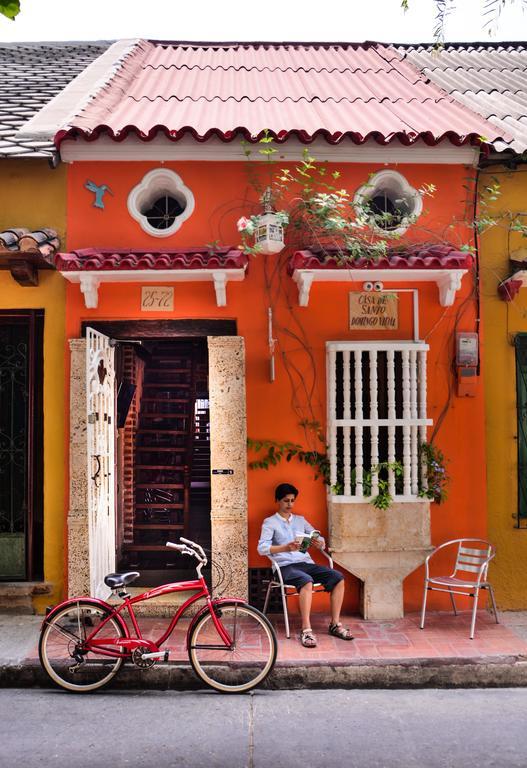 Cartagena Casa De Santo Domingo Vidal旅舍 外观 照片